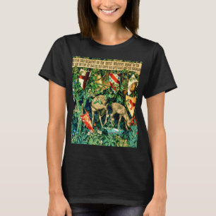 Camiseta Rei Medieval Arthur William Morris
