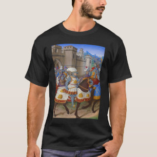Camiseta Rei Medieval de França Louis XII Le Voyage de Gêni