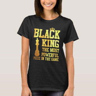 Camiseta Rei Negro A Peça Mais Poderosa Do Jogo 1