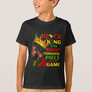 Camiseta Rei Negro, A Peça Mais Poderosa Do Jogo Para