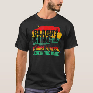 Camiseta Rei Negro A Peça Mais Poderosa No Jogo Bla