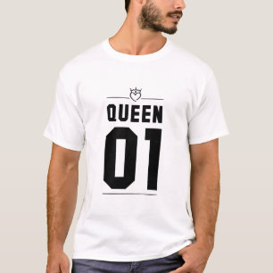 Camiseta Rei Negro e Rainha 01