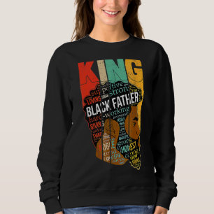 Camiseta Rei Negro Forte Junteeth Afro-Americano Fathe
