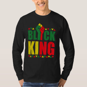Camiseta Rei Negro História Mês da História Menina American