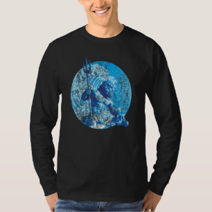 Camiseta Rei Neptuno Deus do Mar Poseidon Angustiado Tr