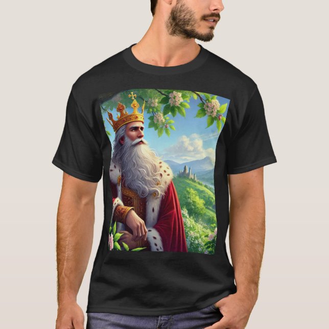 Camiseta Rei olhando (Frente)