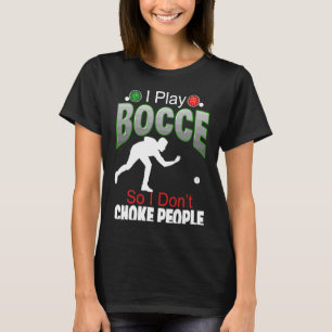 Camiseta Rei ou Rainha de Jogos de Boliche na Grama Adulto
