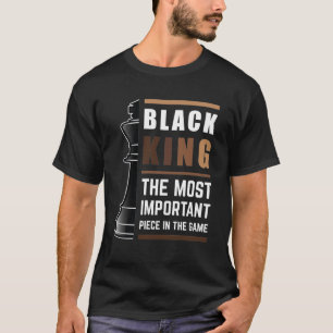 Camiseta Rei Preto A Peça Mais Importante No Jogo 1