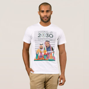 Camiseta Rei & príncipe de Arábia Saudita