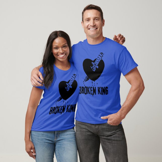 Camiseta Rei Quebrado 2 (Unissex)