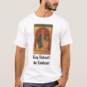 Camiseta Rei Richard o Lionheart, rei Richard Ithe L…