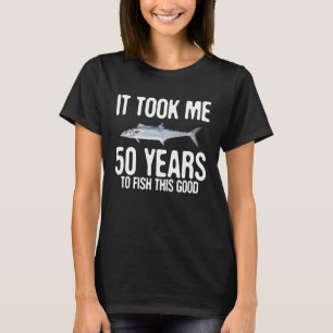 Camiseta Rei Sarda pescando 50º aniversário 50 anos para Fi