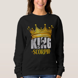 Camiseta Rei Scorpio Horoscope Astrologia Sinal Zodiac