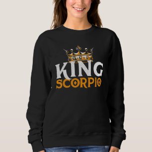 Camiseta Rei Scorpio Horoscope Astrologia Sinal Zodiac