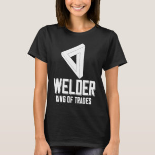 Camiseta Rei Soldador Do Soldado De Trades Dizendo Para Enc