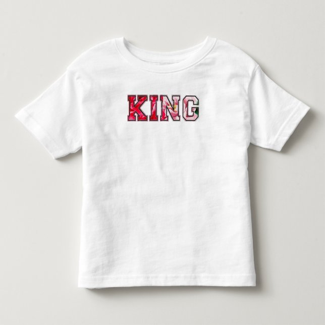 Camiseta Rei texto grafite estilo letra (Frente)