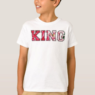 Camiseta Rei texto grafite estilo letra