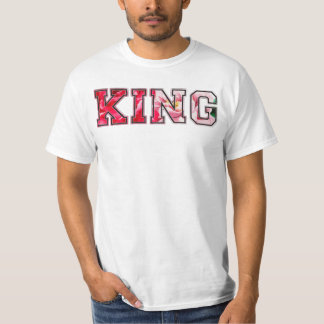 Camiseta Rei texto grafite estilo letra