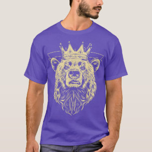 Camiseta Rei Urso Grizzly ou Rainha do Grizzly