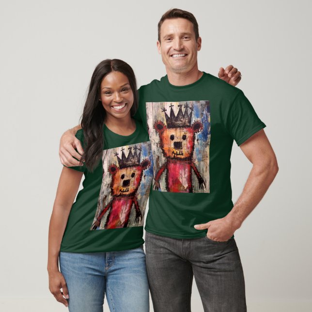 Camiseta Rei Urso Urbano GRAFFITI (Unissex)