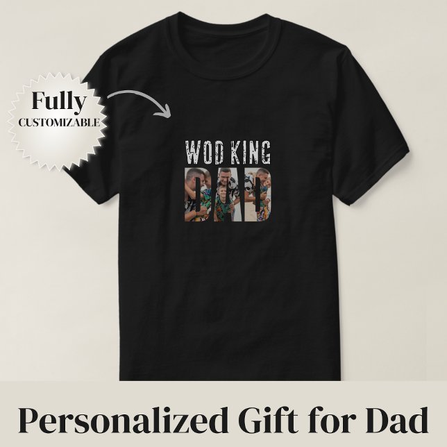 Camiseta Rei WOD Pai (WOD King Dad T-Shirt)