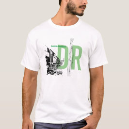 Camiseta Reichsbahn alemão desenho