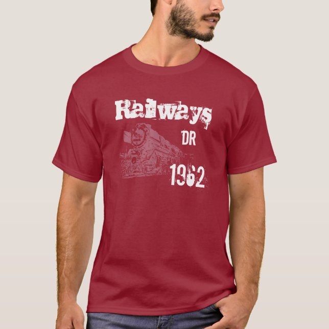 Camiseta Reichsbahn DDR desenho (Frente)
