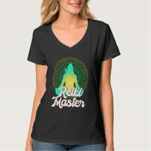 Camiseta Reiki Master Chakra Japonês Healing Energy Spirit