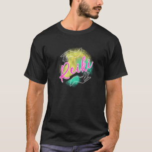 Camiseta Reiki Master Yoga Chakra Healin Japonês Espiritual