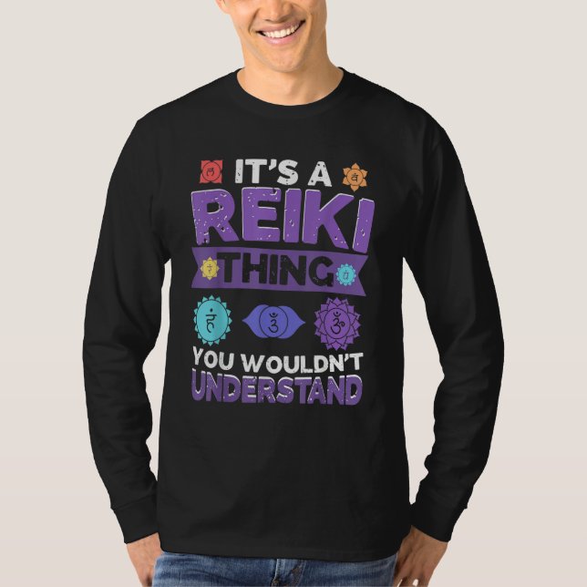 Camiseta Reiki Practitioner Healing Energy Healer (Frente)