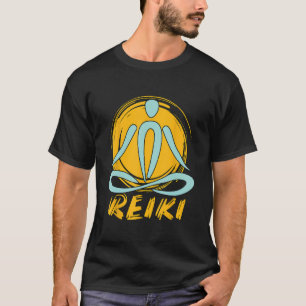 Camiseta Reiki Spiritual Healer Adora Meditação Energy Hea
