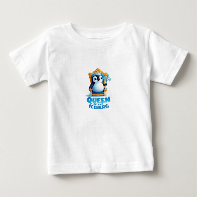 Camiseta reina pingüina (Frente)