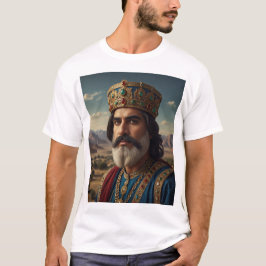 Camiseta Reinado Majestoso do Monarca Persa