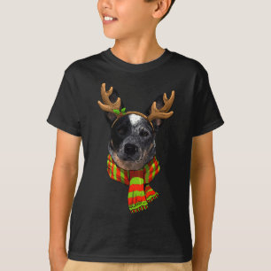 Camiseta Reindeado de Natal, Pet Dog Lover