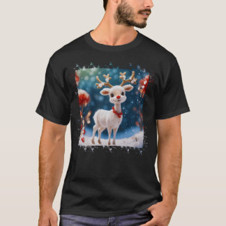 Camiseta Reindeer Adorável
