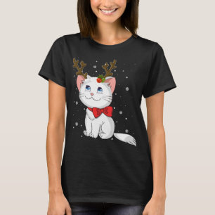 Camiseta Reindeer Antlers de Natal