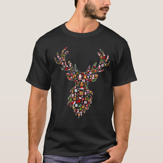 Camiseta Reindeer Christmas (Frente)