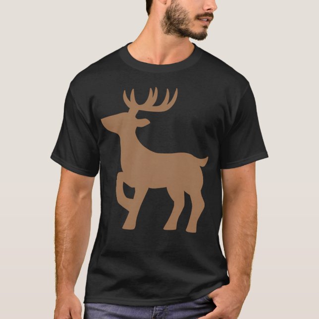 Camiseta Reindeer Christmas (Frente)