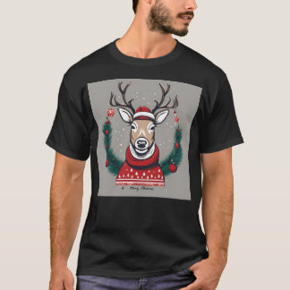 Camiseta Reindeer Christmas