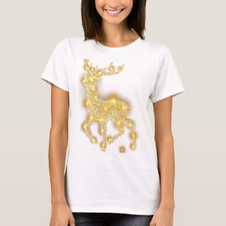 Camiseta Reindeer Cute de Natal