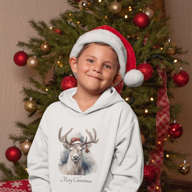 Camiseta Reindeer de Natal, personalizável (Criador carregado)