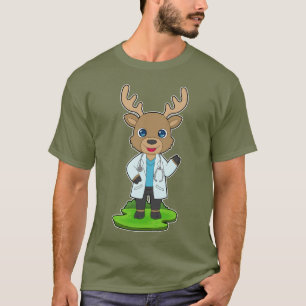 Camiseta Reindeer Doutor Stethoscope