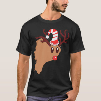 Camiseta Reindeer Equador Reindeer Antlers