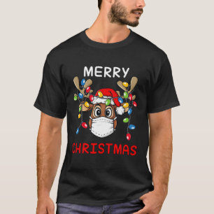 Camiseta Reindeer Feliz Natal Divertido Xmas 2