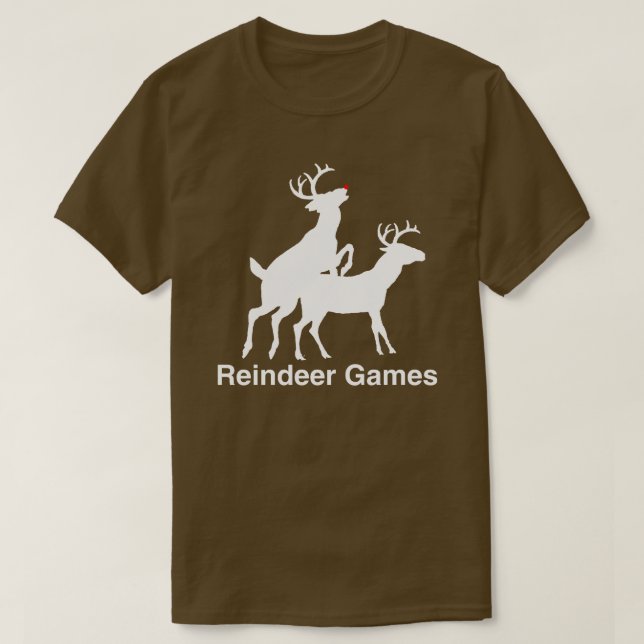 Camiseta Reindeer Games (Frente do Design)