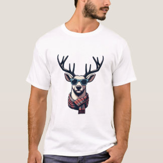 Camiseta Reindeer hipster