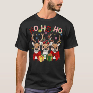 Camiseta Reindeer Jolly Time Christmas