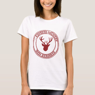 Camiseta Reindeer Mail Postage Stamp
