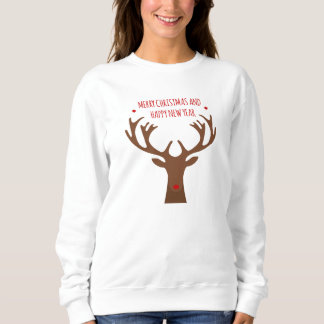 Camiseta Reindeer Noel Emblem
