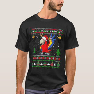 Camiseta Reindeer Santa Hat Correspondendo Cristo De Pássa
